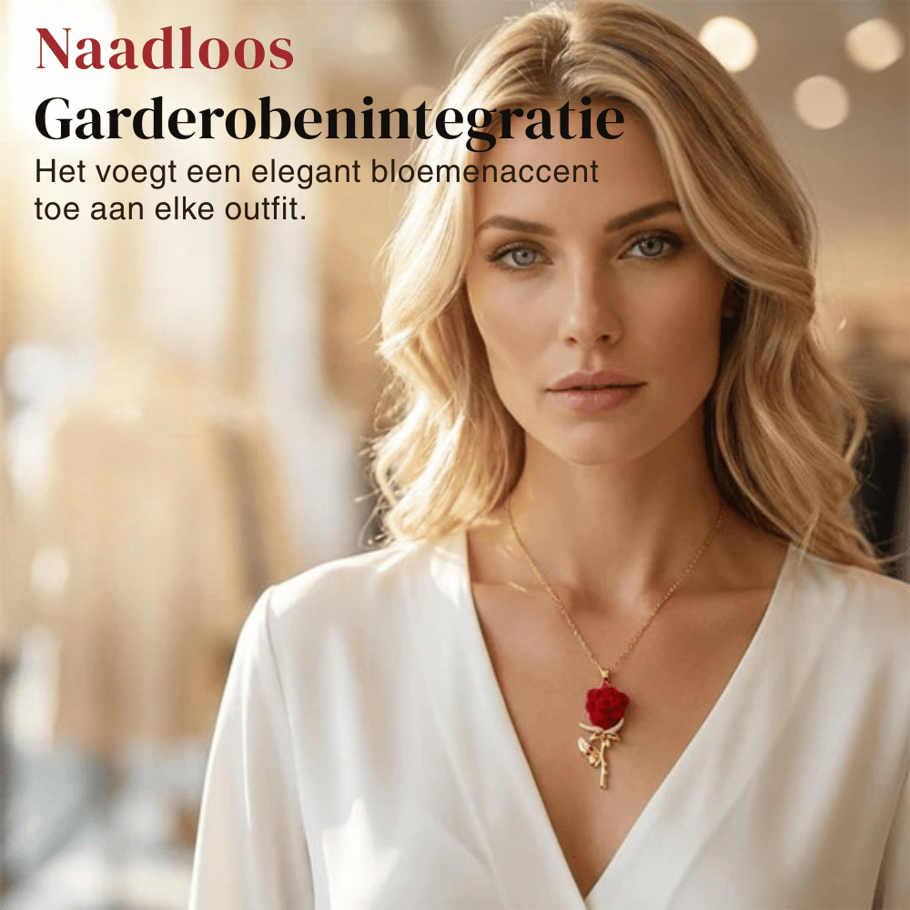 Rose — Zachte Kristallen Rozenhanger | 50% KORTING