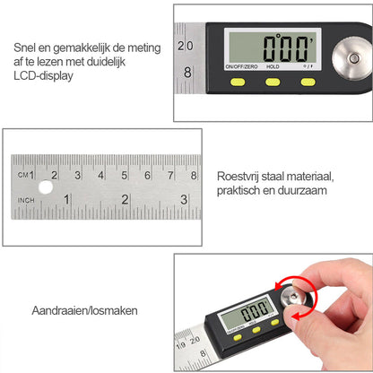 Producten Elektronische hoekliniaal voor digitale weergave