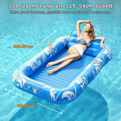 AquaLuxe — Duo Ligstoel Zwembad | 50% KORTING