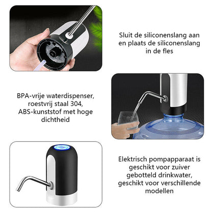 Draagbare elektrische waterdispenser