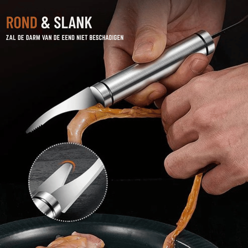 ShrimpPro — Roestvrij Garnalen Pel & Ontdarmmes Set van 5 stuks | 50% KORTING