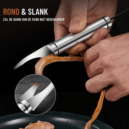 ShrimpPro — Roestvrij Garnalen Pel & Ontdarmmes Set van 5 stuks | 50% KORTING