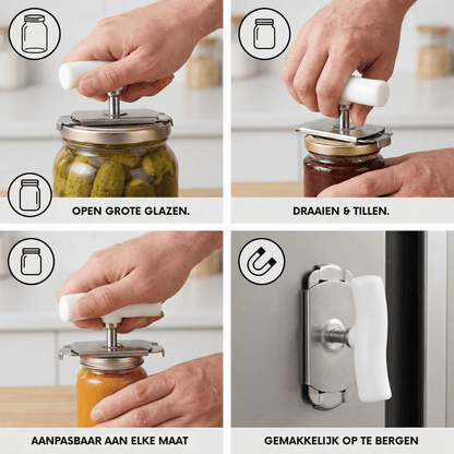 PowerGrip Pro — Dekselopener | 1+2 GRATIS