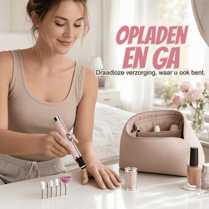 NailPro — Draadloze Nagelvormer | 50% KORTING