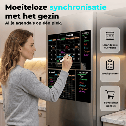 AuraPlan — Magnetisch Plannen op Koelkast | 50% KORTING