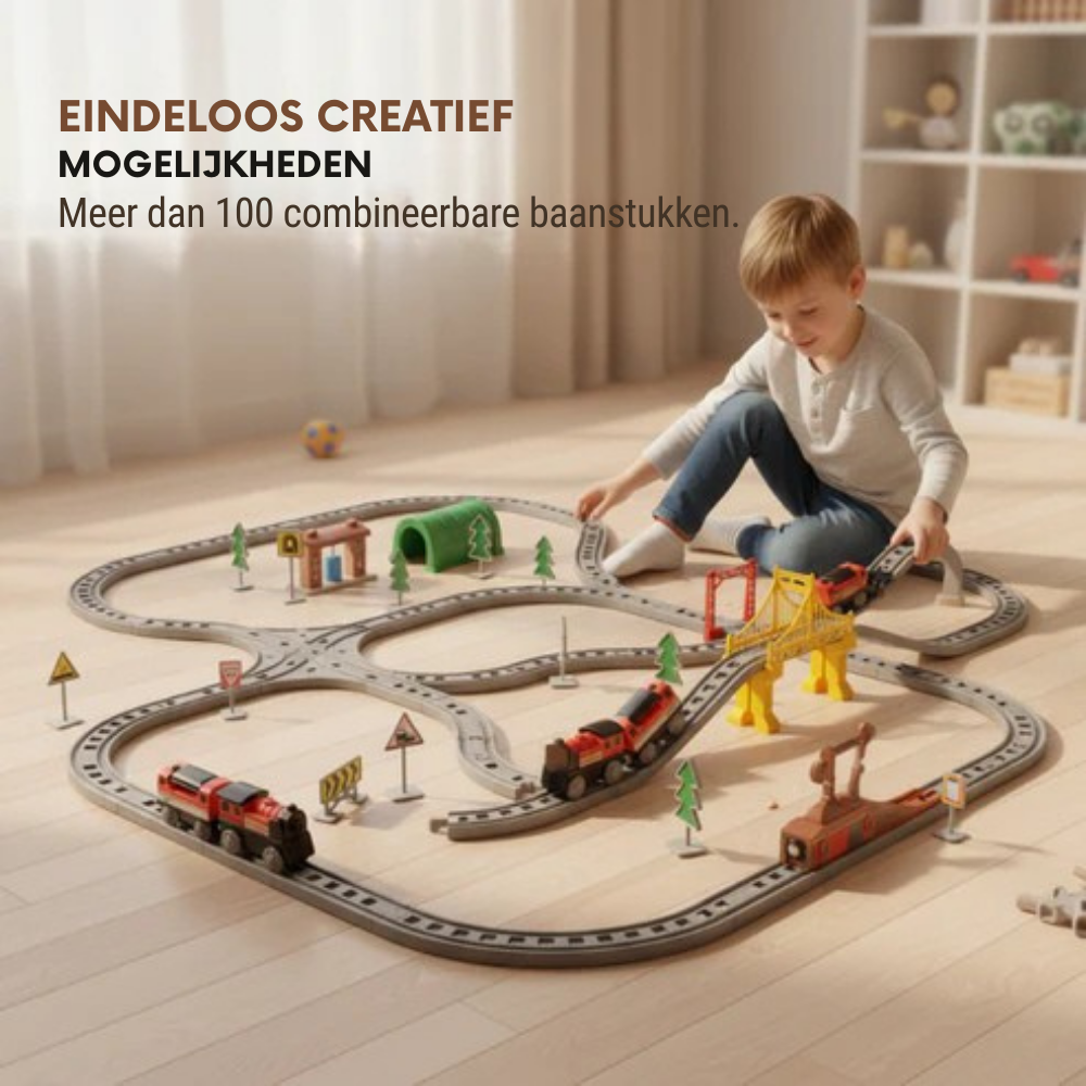 RailSpark – Elektrische Treinset | 50% KORTING