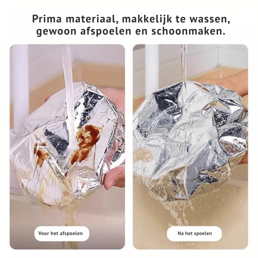 WarmSeal — Warmtebeschermende Folies | 50+50 stuks GRATIS