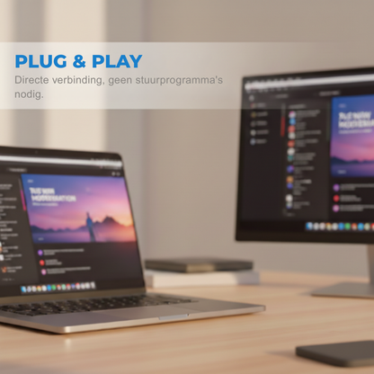 ScreenMaster Pro – Draadloos Schermdelen | 50% KORTING