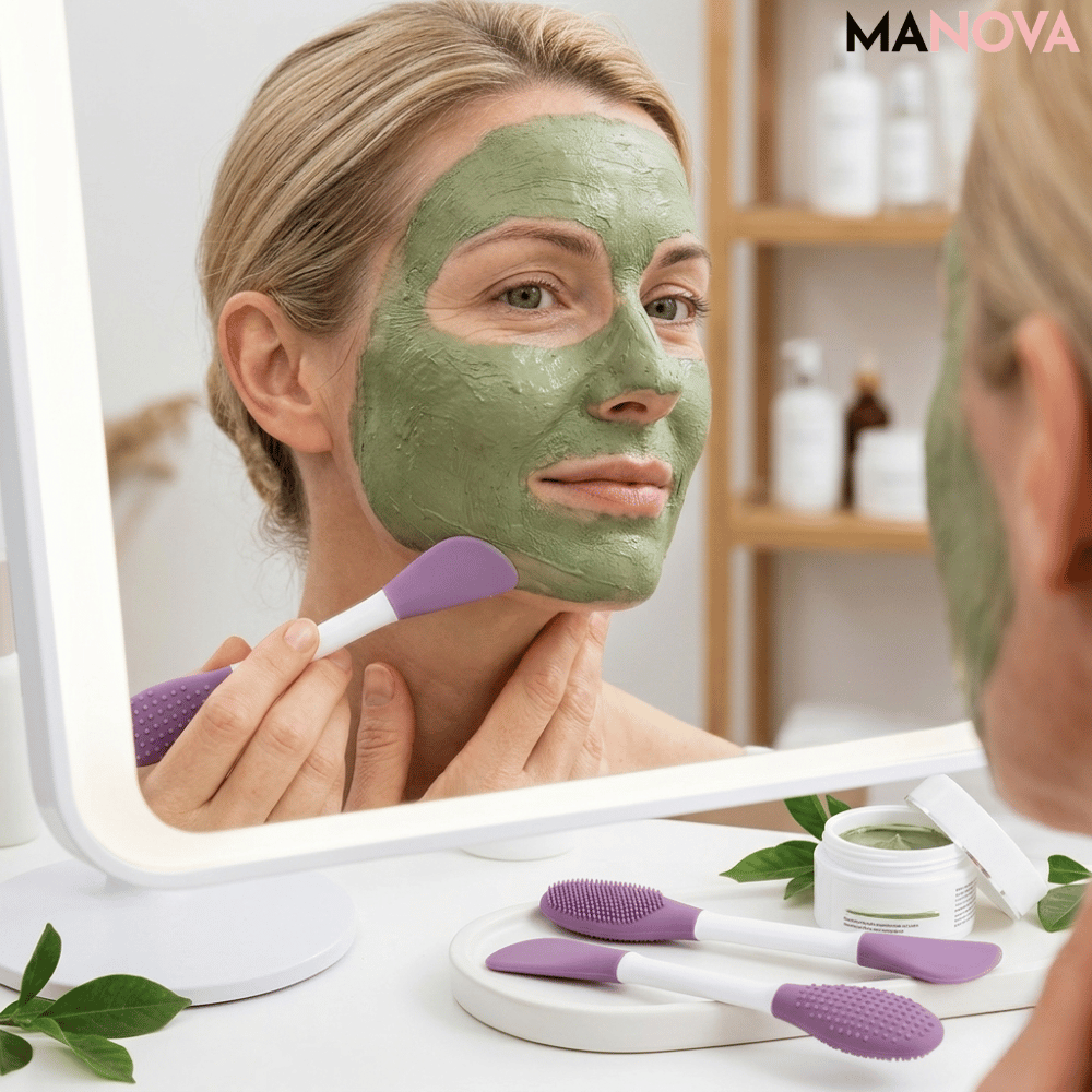 GlowFlex — Skincare Applicator Tool 1 set 4 stuks | 50% KORTING