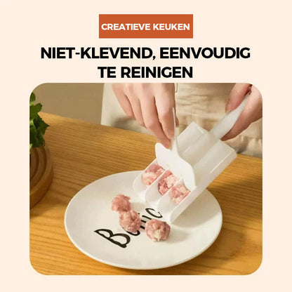 Creative Kitchen drievoudige gehaktbalmaker