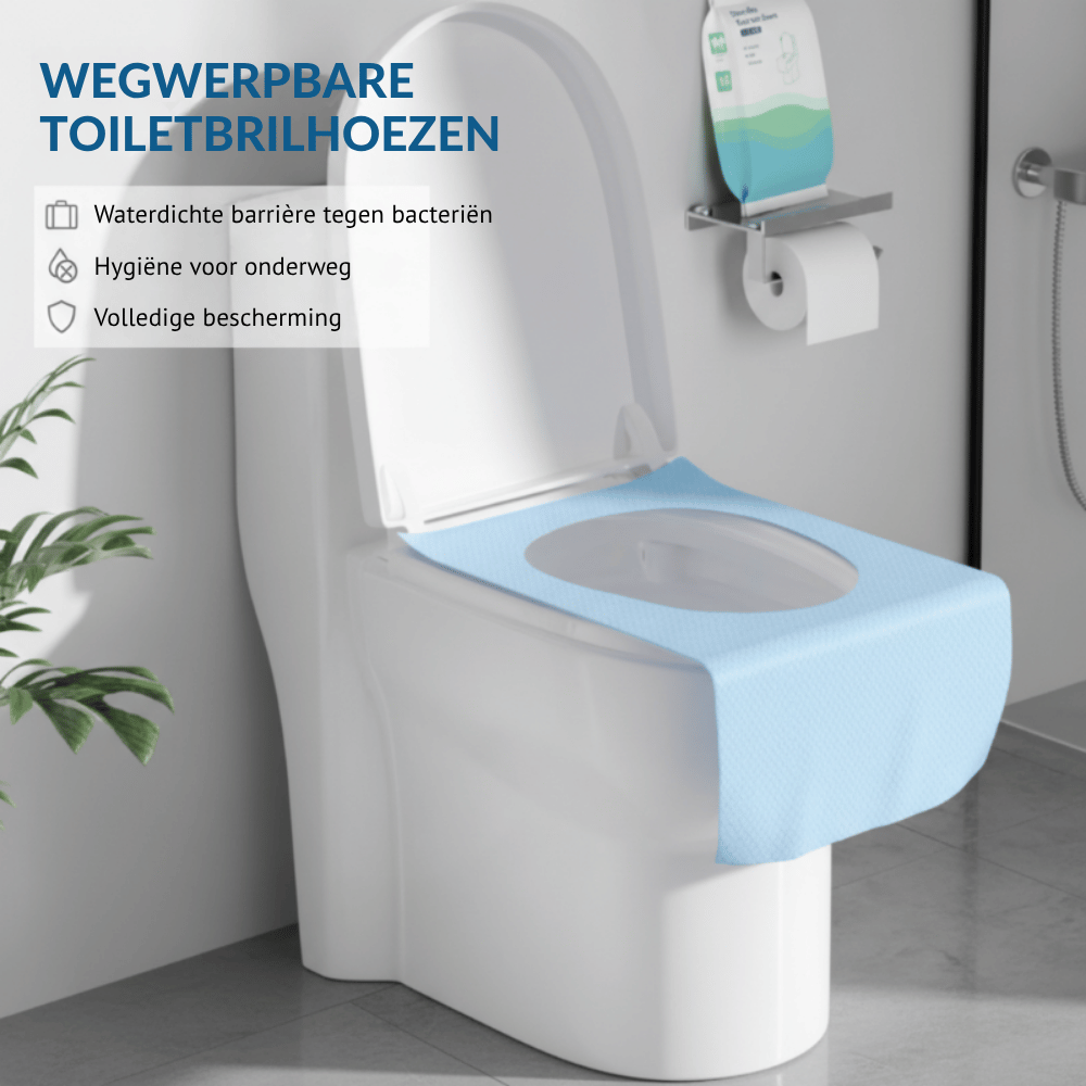 SafeSeat Guard — Wegwerpbare Toiletbril Hoezen | 1+1 GRATIS