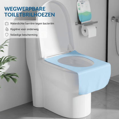 SafeSeat Guard — Wegwerpbare Toiletbril Hoezen | 1+1 GRATIS