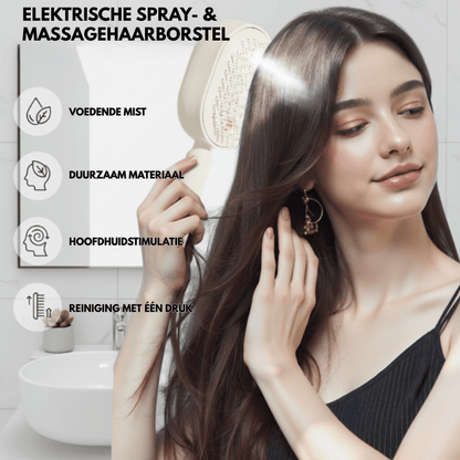 LushVibe — Ontwarringsborstel met hoofdhuidmassage | 50% KORTING