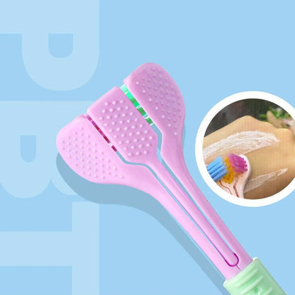 V-shaped Three-sided Toothbrush