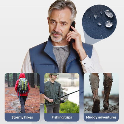 TrailGuard™ Heren Outdoor Vest Waterdicht