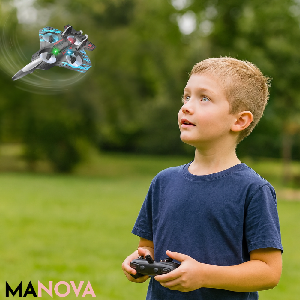 SkyFury – Supersnelle RC straaljagerdrone | 50% KORTING