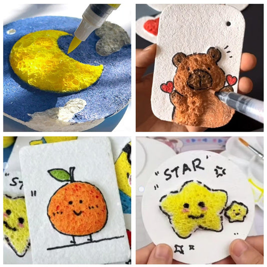 FoamArt - 3D canvas | De magische spons schilderset