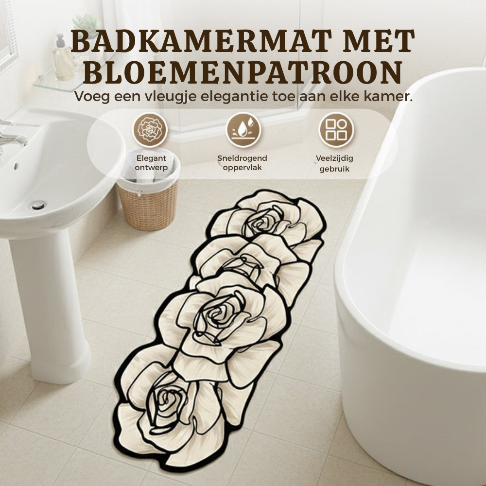 DiatomVibe – Snel drogende badmat | 50 % KORTING