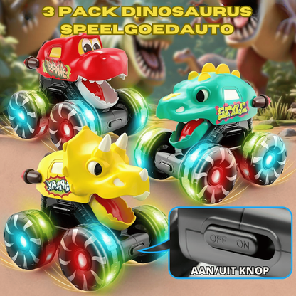 DinoDrive – Press & Go Dino Trucks | 50% KORTING