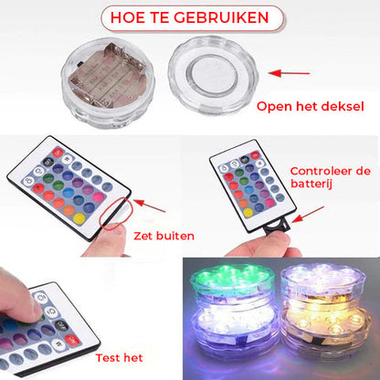 Onderdompelbare LED-zwembadverlichting