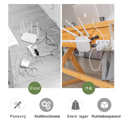 Double-sided Adhesive Wall Hooks (5/10/20 Sets)