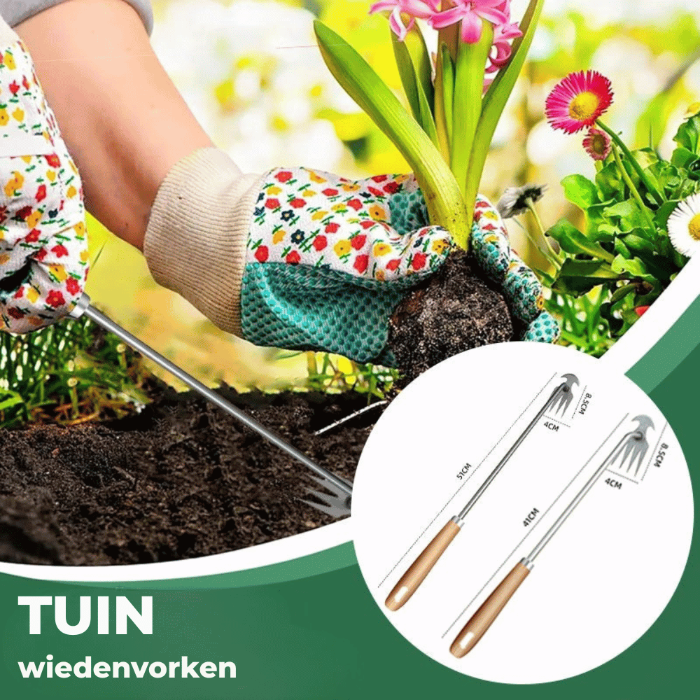 GardenMaster Pro — Onkruidsteker-Gabel | 1+1 GRATIS