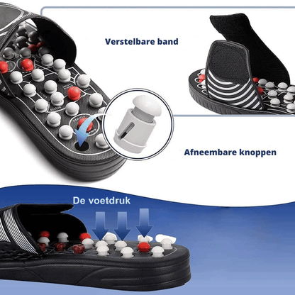 AcuStep — Acupressuur-Comfortslippers | 50% KORTING