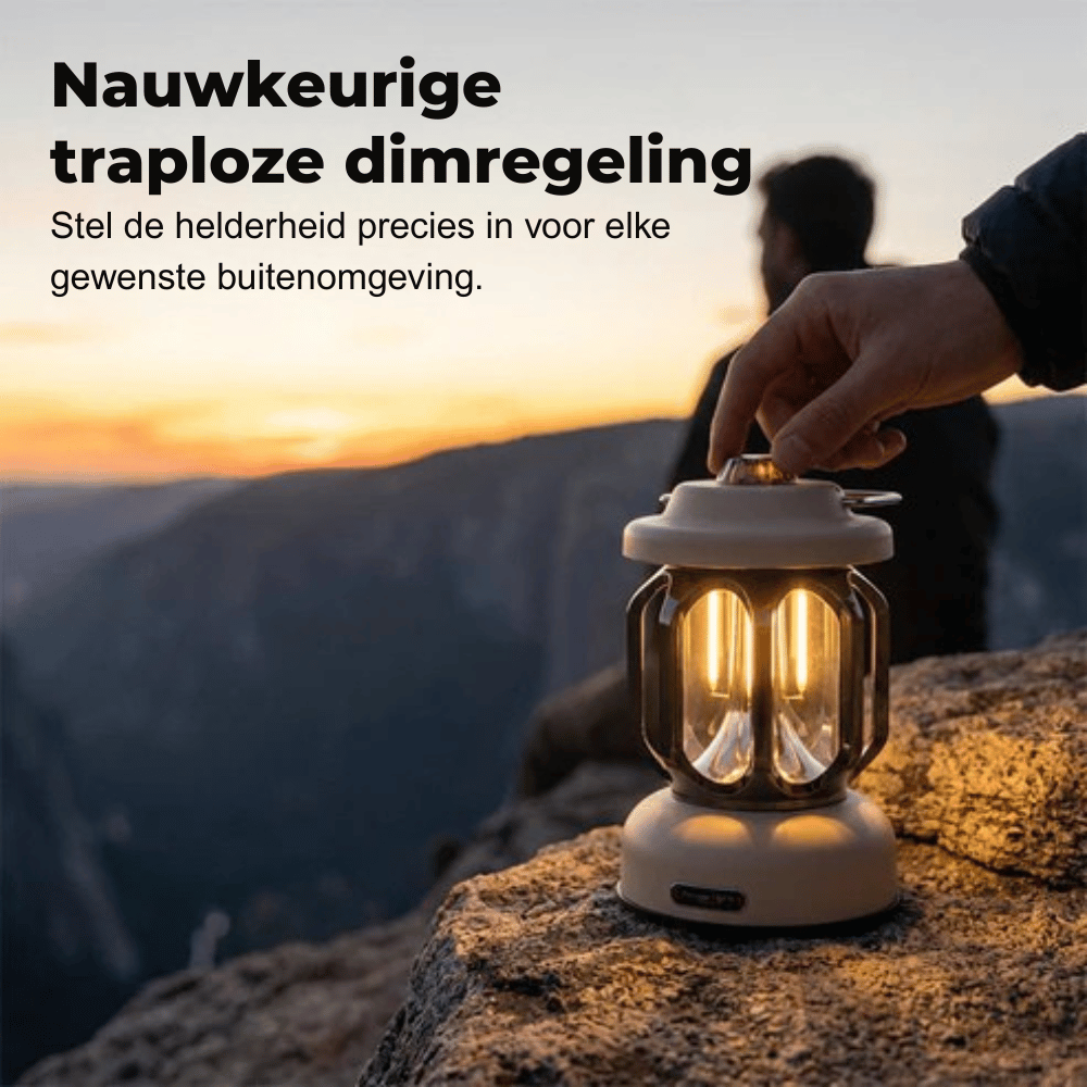 LuminaPulse — Draagbare Outdoor Lantaarn | 50% KORTING
