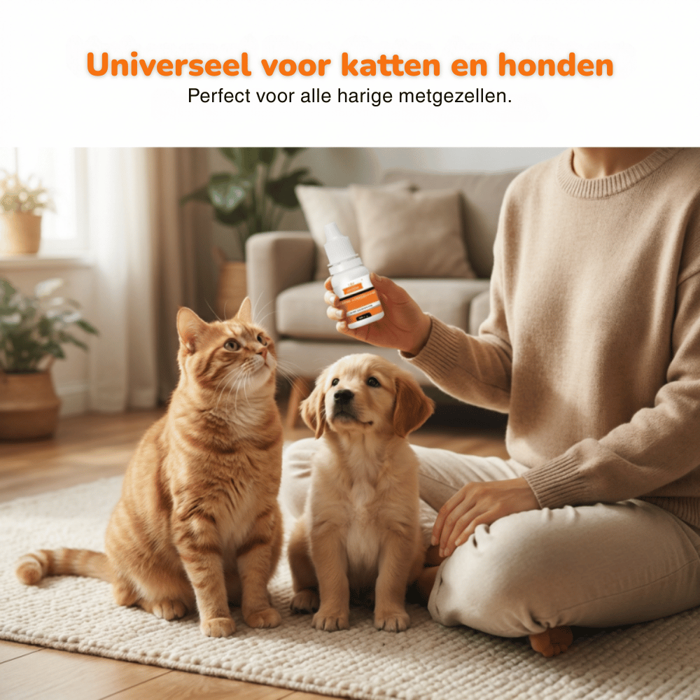 PetEye Drops — Verhelderen & Verzachten | 1+2 GRATIS