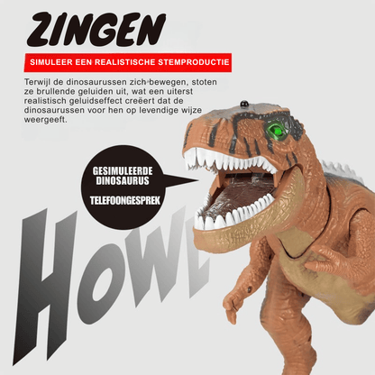 DinoRex — Interactieve RC Dinosaurus | 50% KORTING