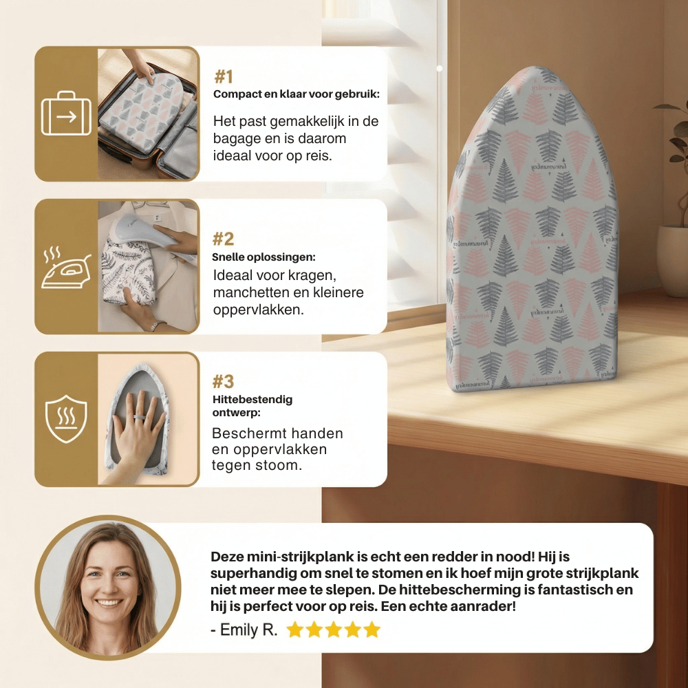 BlazeGuard — Strijkbeschermhandschoen | 1+1 GRATIS