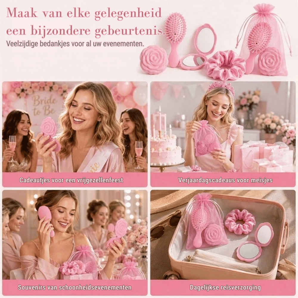 Rosabella — 32-delige Rozen Feestcadeauset | 50% KORTING