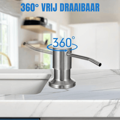SoapEase — Elegante Keukenzeepdispenser | 50% KORTING