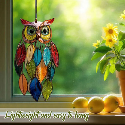 ColorOwl – Raamdecoratie met kleurrijk lichtspel | 1+1 GRATIS