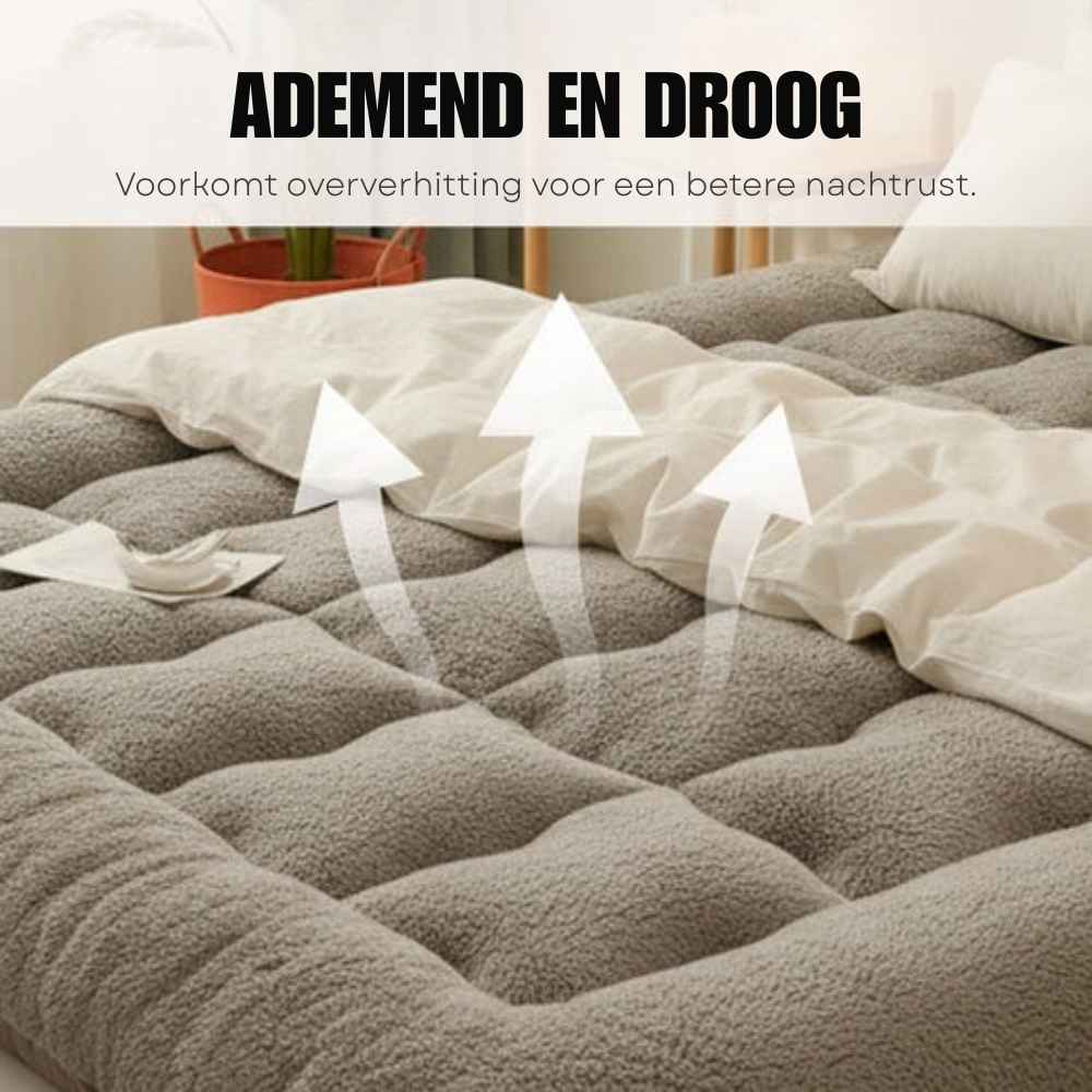 DreamNest – Luxe Matras Topper | 50% KORTING