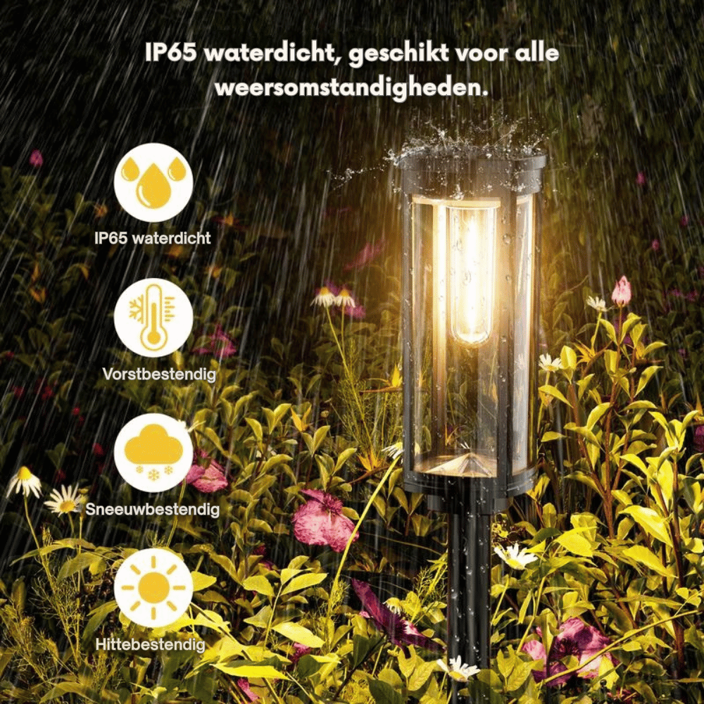 SolaraLuxe — Solar Tuinverlichting |  50% KORTING