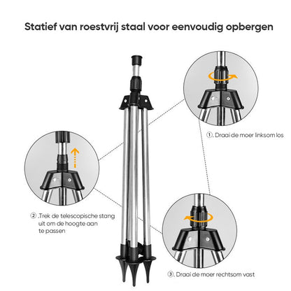 Roterende statiefsproeier