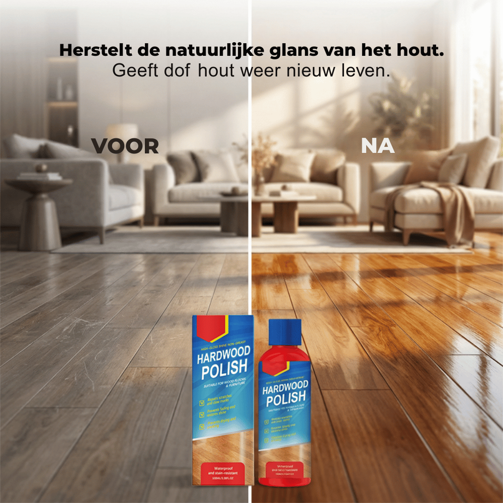 WoodShine — Houtglans Verzorging | 1+1 GRATIS