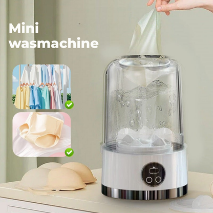 FlexiWash™ – Draadloze Mini-Wasmachine voor Onderweg | 50% KORTING