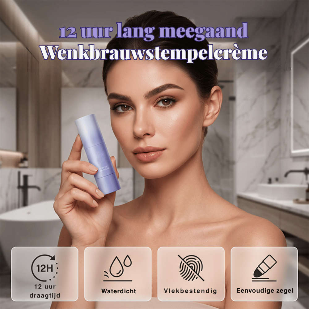 BrowBlaze — 12U Waterproof Wenkbrauwgel | 1+1 GRATIS