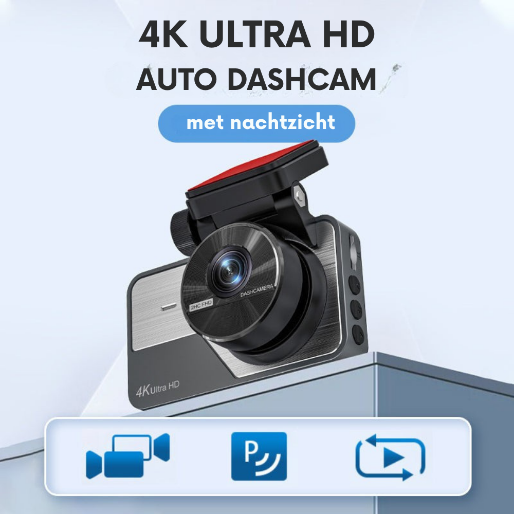 DriveGuard – 4K Ultra HD-dashcam | 50% KORTING
