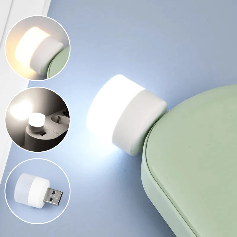 USB LED-oogbescherming Klein nachtlampje