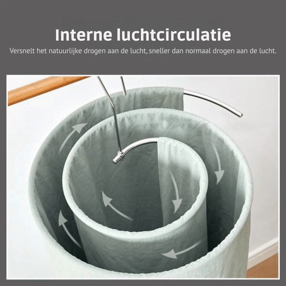 TurboDry - Sneller drogen en ruimte besparen met innovatief spiraalontwerp | 1+2 GRATIS
