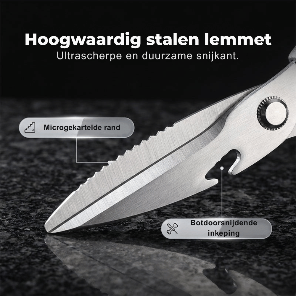 RazorCut — Krachtige Keukenschaar | 1+1 GRATIS