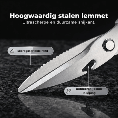 RazorCut — Krachtige Keukenschaar | 1+1 GRATIS
