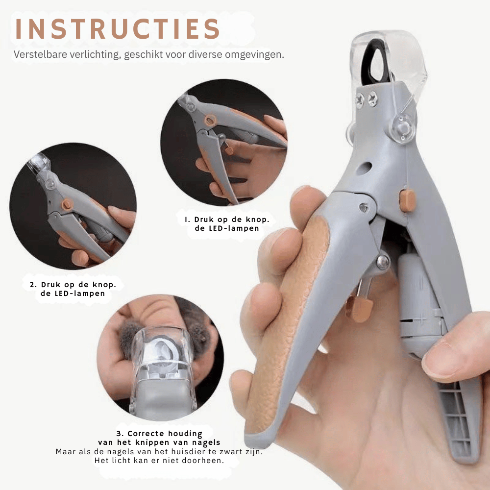 LumiPaw — Precisie Huisdier Nagelknipper | 50% KORTING