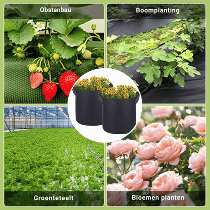 GeoRoot — Ademende Kweekzakken | 1+2 GRATIS