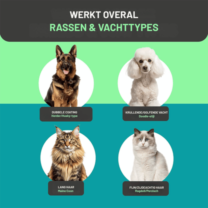 WhisperEase — Dubbele Vachtkam | 1+1 GRATIS