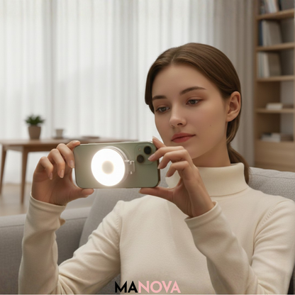 LumiSnap – Magnetisch selfielampje | 50% KORTING