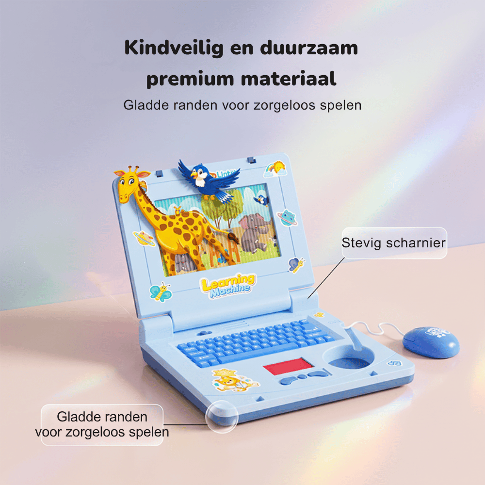 LuminiPlay — Interactieve Educatieve Laptop voor Kinderen | 50% KORTING